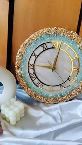 VARIRTY Epoxy Resin Wall <b>Clocks</b> for Exquisite Spaces Unique Home Decor Gift Wall Epoxy Ocean <b>Clock</b> by <b>Antique</b> Creation - Product Image 2