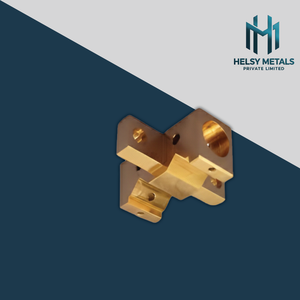 Servicio Profesional de Fresado CNC de Latón, Bloque de Sujeción Roscado de Latón Personalizado para Aplicaciones Industriales Eléctricas y Mecánicas - Product Image 3