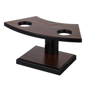 Support de support de crème glacée d'affichage de cône de glace en bois de couleur noire supérieure pour la taille personnalisée prix bon marché vente chaude - Product Image 5