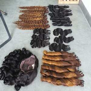 Extensions de cheveux humains vierges vietnamiens Remy, boucles Jerry, trame simple, 100 % non traités, compatibles avec toutes les couleurs de teinture - Product Image 2