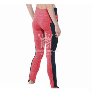 2025 Women's Custom Colored 100% Cotton High-Waisted Yoga Pants-Sublimated <b>Legging</b> Quick Dry Elastic Waist Yoga <b>Leggings</b> - Product Image 4
