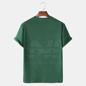 เสื้อยืดสตรีทแวร์ผู้ชายคุณภาพสูง ระบายอากาศได้ดี สวมใส่สบาย ไม่เป็นขุย ผลิตจากโพลีเอสเตอร์/คอตตอน  ขายดี ปรับแต่งได้ - Product Image 3