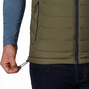 Lightweight mens <b>puffer</b> <b>jacket</b> with <b>thin</b> insulation warm casual coat wind resistant travel outerwear from wholesale supplier - Product Image 5