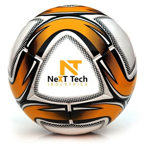 Ballon de football d'entraînement Next Tech Industries en matériau PU pour l'entraînement avec design personnalisé et logo personnalisé - Product Image 1