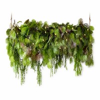 Plantes artificielles suspendues, lianes décoratives murales pour mariage, nouvel an chinois, Noël - Imperméables et durables