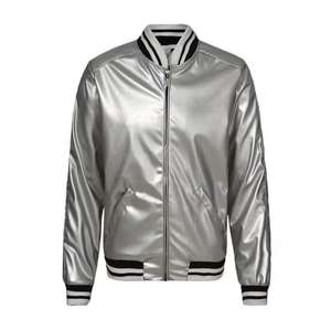 Personalizado Varsity bordado acolchado forrado hombres personalizado béisbol Bomber Varsity chaqueta de satén para hombres - Product Image 2