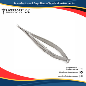 Instrumentos quirúrgicos de rinoplastia oftálmica TOP 3,78 \ "(10cm) Tijeras de cinta de acero inoxidable Mangos rectos Clínica Primeros auxilios - Product Image 3