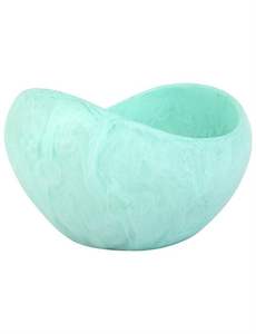 Bol à salade en résine fait main, design mat poli, écologique, dégradable, lavable au lave-vaisselle, pour les fêtes, la maison, la table - Product Image 2