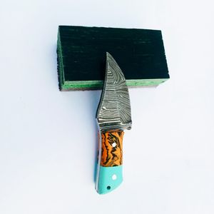 4 "Trending Hot Selling OEM Cheap Low Price Handmade Damas Mini Full Tang Fixed Blade Pocket Skinner Knife Outdoor Knife - Product Image 4