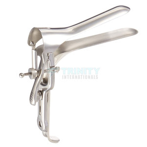 TRINITY INTERNATIONALS Juego de Espéculos Vaginales de Acero Inoxidable de Súper Calidad, Manual, Reutilizable, Ligero, Grado A+ - Product Image 1