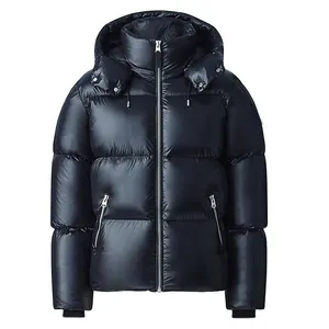 Veste matelassée rembourrée pour hommes, vêtements de saison d'hiver imperméables, veste matelassée pour hommes de super qualité, au prix de gros