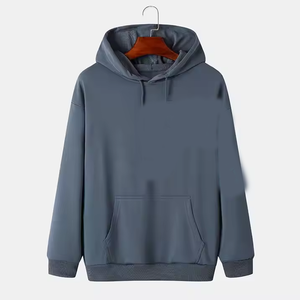 Nouveauté en promotion : Sweats à capuche unisexes en polaire/éponge française, style unique, respirants, écologiques, avec logo brodé pour l'hiver - Product Image 1