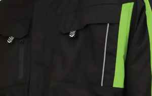 Haute respirant hommes veste Unique sécurité Construction uniforme vêtements de travail imperméable Polyester coton nouvelle sécurité réfléchissante - Product Image 4