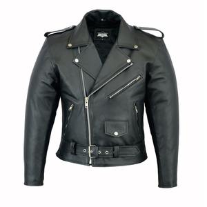 Meilleure veste de moto pour hommes Global Edge Brand Couleurs et logo personnalisés Cuir de haute qualité Prix raisonnable - Product Image 6