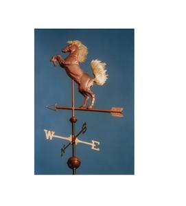 Veletas de cobre hechas a mano con detalles de escultura de animales para decorar tejados de graneros y cabañas - Product Image 6