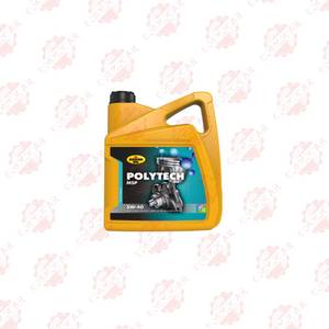 Kroon-Oil Poly Tech MSP 5W-40 olio lubrificante per motori e veicoli 5Ltr capacità API certificata per motore a benzina 10 w40 - Product Image 1