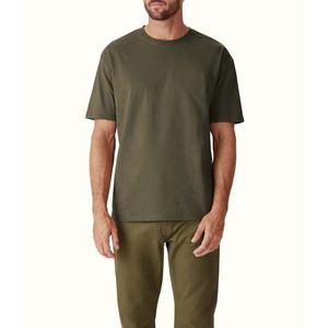 Camisetas de calidad superior para ropa de hombre Tallas grandes High Street Estilo casual Algodón Transpirable Manga corta Cuello redondo Camisas de hombre - Product Image 1