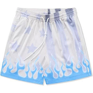 Pantalones Cortos para Hombre, Shorts Deportivos de Secado Rápido para Culturismo, con Bolsillos, Fabricados en Pakistán - Product Image 1