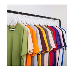 Personnalisation en gros, t-shirts pour hommes en coton 100% pur, grande taille, surdimensionnés, tissu tricoté 220 GSM, impression par sublimation personnalisée - Product Image 4