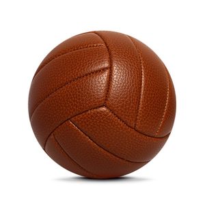 Balón de fútbol de cuero PU Retro antiguo de moda antigua para regalo, exhibición promocional o uso coleccionable deportivo Vintage - Product Image 2