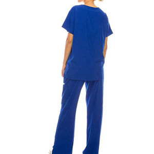 Traje de enfermería Unisex de alta calidad, uniforme de hospital OEM de algodón personalizado, conjunto de médico de último diseño - Product Image 4