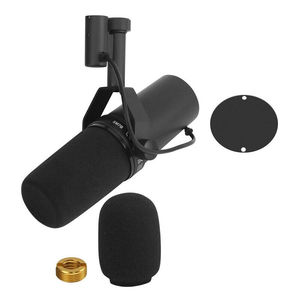ไมโครโฟนร้องเพลงไดนามิกคาร์ดิออยด์ระดับมืออาชีพ SM7B ของแท้จาก GLOBAL SALES รุ่น SM-7B สำหรับพอดแคสต์ มีสินค้าพร้อมส่ง - Product Image 2
