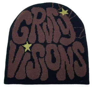 Nouveau design 2026 – Bonnets unisexes 100 % acrylique personnalisés avec strass, jacquard coloré, tendance, chauds et très vendus - Product Image 3