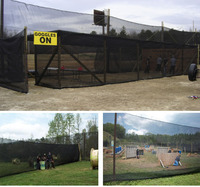 Filet de protection pour terrain de sport, filet de sécurité pour football, cricket, soccer, filet de protection pour terrain de paintball en HDPE