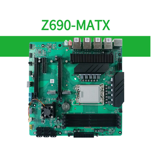 Tarjeta Madre Z690 MATX para Escritorio, Compatible con Core I7/I3, RAM DDR4 de Doble Canal de hasta 128GB, NVMe M.2 y SATA, Gráficos Integrados - Product Image 1