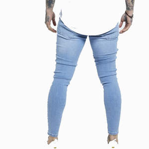Pantalones Vaqueros de Moda para Hombre, de Alta Calidad, Vaqueros de Mezclilla, Pantalones Casuales Ajustados, Diseño de Vaqueros Ajustados de Estilo Urbano - Product Image 5