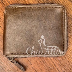 กระเป๋าสตางค์หนังแท้พับได้แบบ2025ได้มีซิปแบบสั้นมีที่ใส่บัตรทำจากหนังแท้กระเป๋าสตางค์กระเป๋าสำหรับผู้ชาย - Product Image 1