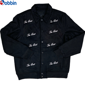 Ensemble de survêtement de baseball classique XXL de haute qualité, logo personnalisé, sweat-shirts à capuche et pantalons pour hommes, patchwork, pour le jogging, les sports - Product Image 4