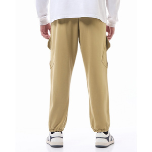 Pantalon de jogging de base personnalisé fabricant de pantalons pour hommes 100% pantalon de survêtement en coton pantalon de survêtement Hip Hop coupe-vent ample - Product Image 4