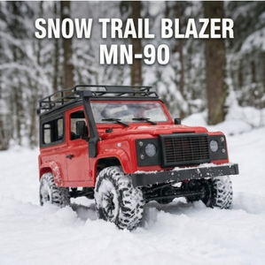 Modelo <span class=keywords><strong>MN</strong></span> <span class=keywords><strong>MN</strong></span>-90 1/12 RC Crawler <span class=keywords><strong>D90</strong></span> Estilo Defender, Camioneta Todoterreno 4WD con Luces LED, Vehículo de Escalada de Roca a Escala, Modelo de Grado Hobby RTR - Product Image 4