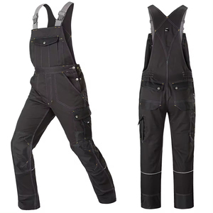 Vêtements de travail unisexe bavoirs de pluie haute visibilité combinaisons de pluie confortables pour tous les sexes vêtements de sécurité - Product Image 5