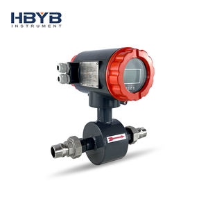 高安定性炭素鋼LCDスクリーン塩化亜鉛ブラインスレッド電磁流量計（化学液体用） - Product Image 4