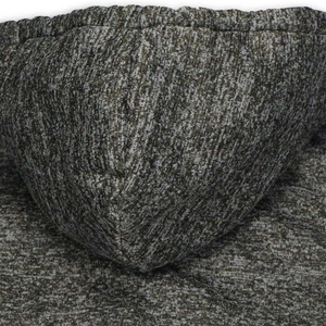 Sweat à capuche pour homme doublé en tricot imprimé sur mesure de haute qualité, en molleton de coton respirant, avec poche zippée longue, design tendance, vente en gros - Product Image 6