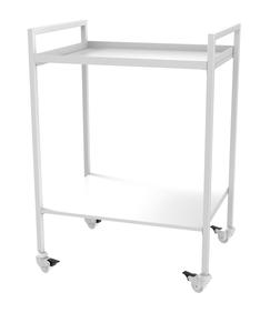 Chariot médical CLEBER PISA 40179 avec garantie d'un an, capacité de charge de 200 lb, dimensions 830x598x450mm, fabriqué en Turquie - Product Image 1