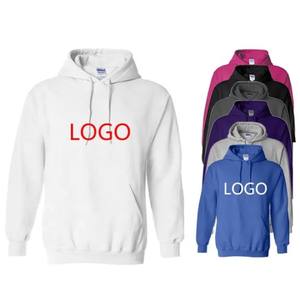 Vente en gros de sweats à capuche en éponge française de couleur unie avec logo personnalisé pour hommes et femmes survêtement d'automne numérique d'hiver lourd - Product Image 2