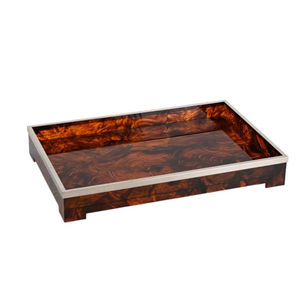 Plateau en corne de luxe pour un arrangement de dessert gracieux, parfait pour les célébrations de table élégantes, les anniversaires et les événements festifs - Product Image 4