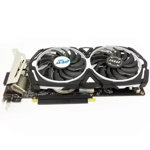 Rumax การ์ดจอสำหรับ MSI RX580 8G, RX 580 8GB สำหรับเล่นเกมเดสก์ท็อปชิปเซ็ต AMD GDDR5หน่วยความจำวิดีโอ PCI Express 256บิต