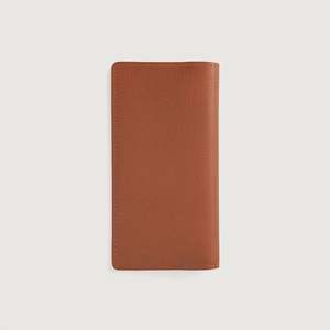 Genuine Leather RFID Bifold <b>Wallet</b> for Men with Letter Decoration and Open Closure - Product Image 2