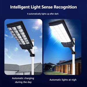 NEW 2025 All in One <strong>Solar</strong> Pathway <strong>Lights</strong> <strong>Outdoor</strong> Led Rechargeable Waterproof Sensor Motion Energy Saving Street <strong>Lamp</strong> - Product Image 4