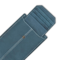 Dompet kulit tekstur premium menambahkan bergaya sentuh dompet kulit bahan kuat mendukung penggunaan sering dompet kulit