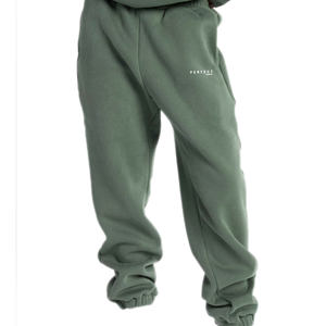 Pantalon de jogging de haute qualité pantalon de sport pour homme pantalon à cordon taille haute pantalon streetwear grande taille logo personnalisé - Product Image 3