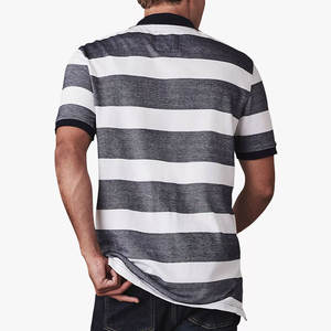 Venta al por mayor 100% algodón para Polo diseño impreso sólido de moda con logotipo personalizado tela de Jersey de alta calidad liso casual S - Product Image 2