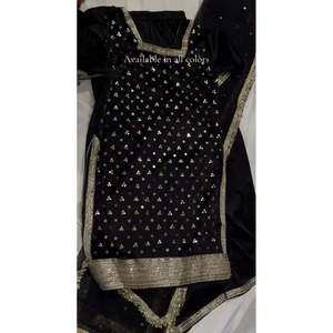 Vestidos de poliéster negros elegantes para niñas 2026, hechos a mano en línea, estilo A-Line, con tirantes finos, cuello halter y diamantes naturales. - Product Image 1