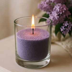 Portavelas de Vidrio Emite una Luz Cálida y Sutil que Rellena las Esquinas del Hogar con un Ambiente Relajante y Reconfortante - Product Image 2