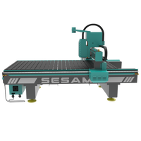 Machine de découpe et de gravure CNC 3 axes 4 axes à prix d'usine 1300*2500mm pour le travail du bois, l'acrylique, le MDF et l'aluminium