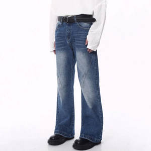 All Season Street Wear Style Men Flare Jeans en línea Mejor venta Precio más bajo Hombres Flare Jeans - Product Image 3